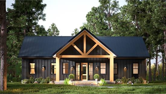 Beautiful Cottage with Timber Accents
