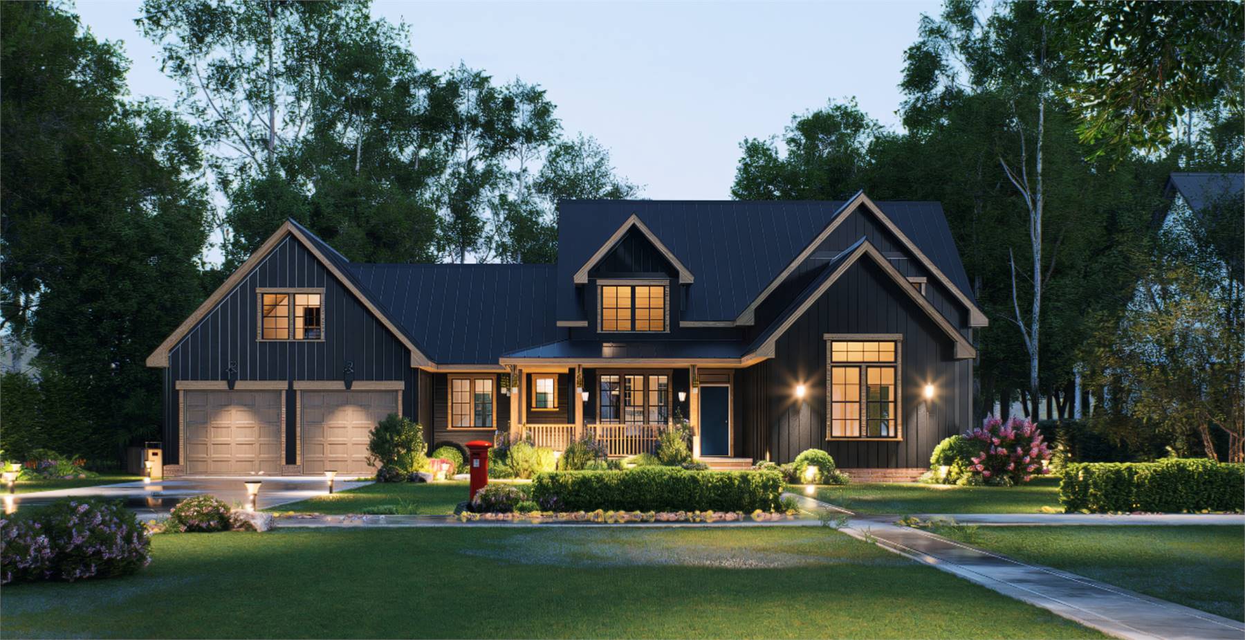 Expansive Farmhouse with Wraparound Porch