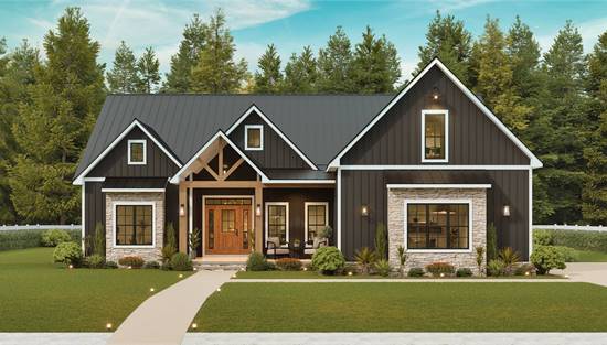 Timeless Farmhouse with Attached Garage