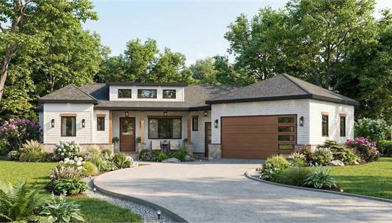 Stylish Craftsman with Attached Garage