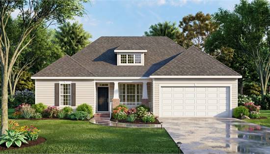 Affordable Ranch with Covered Porch