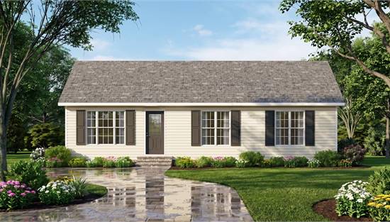 Charming Ranch with Front Stoop