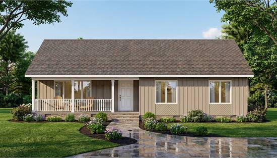 Charming Ranch with Front Porch