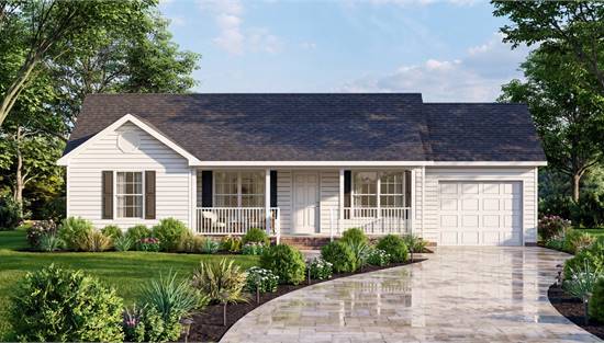 Stylish Ranch with Attached Garage
