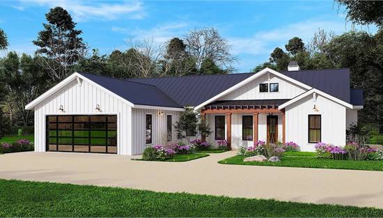 Beautiful & Affordable Farmhouse with Covered Entry