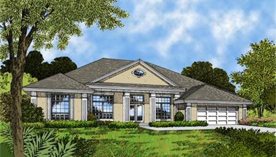 image of icf & concrete house plan 4361