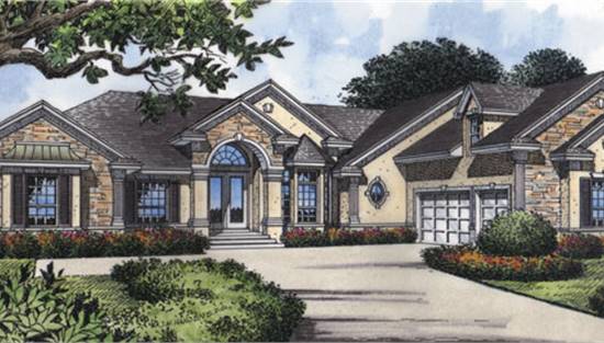 image of icf & concrete house plan 4171
