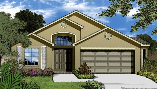 image of icf & concrete house plan 8874