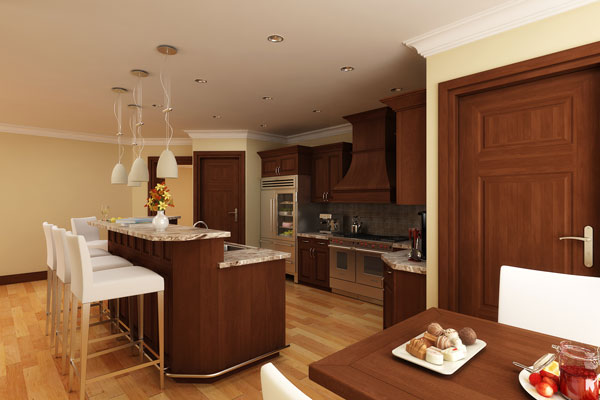 small luxury kitchen design