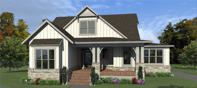  Beach  styled Craftsman  Home 