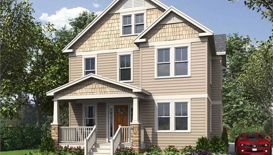 image of cape cod house plan 9478