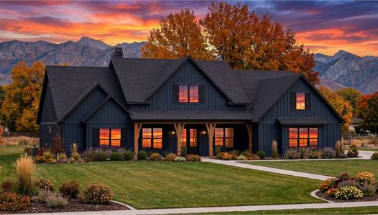 Stylish Farmhouse with Attached Garage