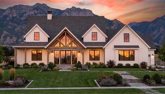 Stylish Country with Attached Garage