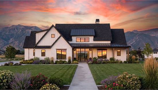 Modern Farmhouse with Large Covered Porches