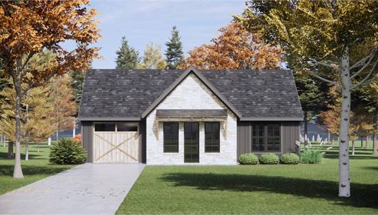 Charming Modern Farmhouse with Split Bedroom Design