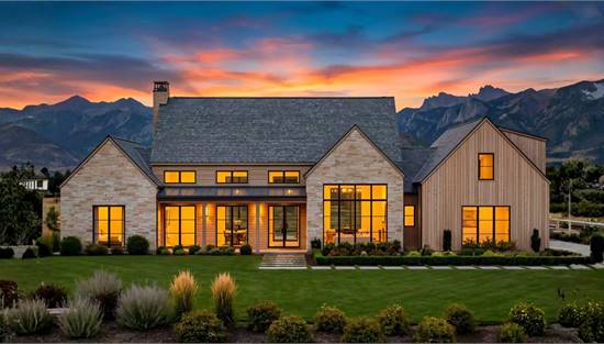 Stylish Farmhouse with Attached Garage