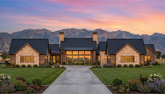 Stunning One Story Ranch with Mountain View
