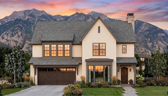 Charming European with Attached Garage