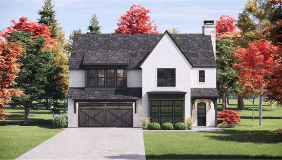 Charming European with Attached Garage