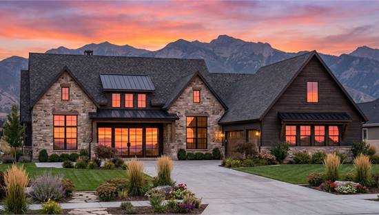 Exceptional Modern Farmhouse with Large Windows