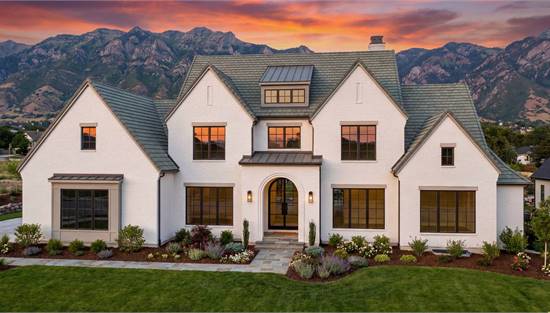 Beautiful Two Story Brick European Home