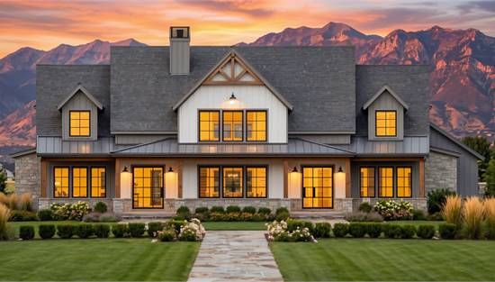 Stylish Farmhouse with Front Porch