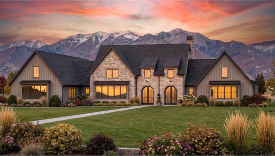Sprawling European Ranch with Tudor Styling