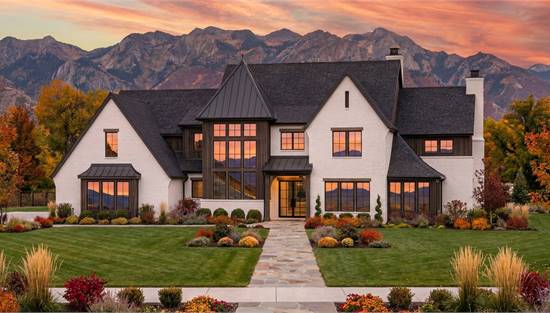 Transitional French Country with Beautiful Windows