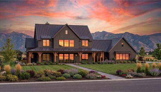 Stunning Farmhouse with Covered Front Porch