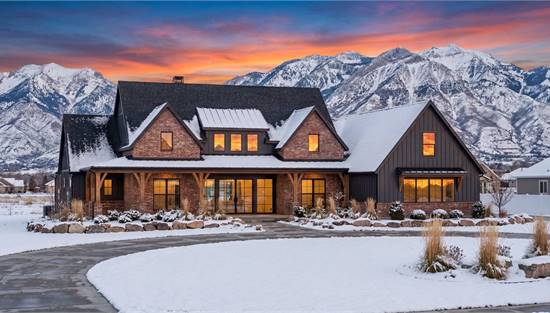 Stylish Farmhouse with Attached Garage