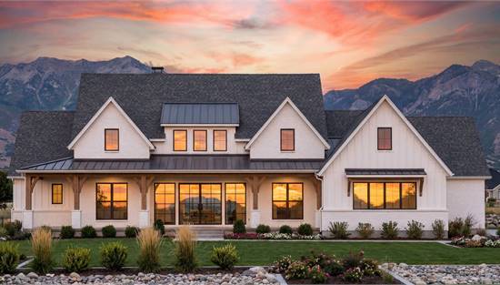 Stylish Farmhouse with Attached Garage