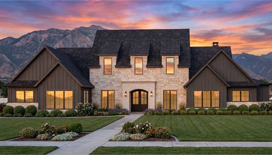 Charming European with Attached Garage