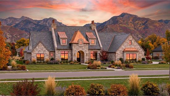 Stylish European with Attached Garage