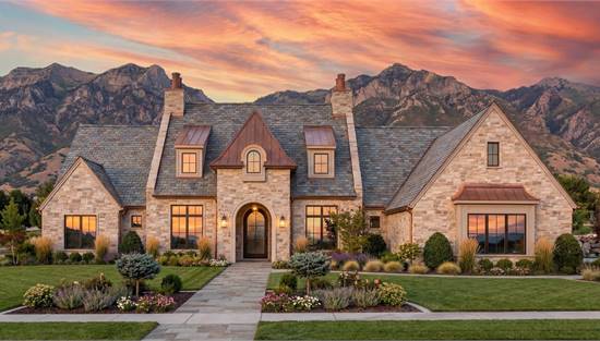 Stylish European with Attached Garage