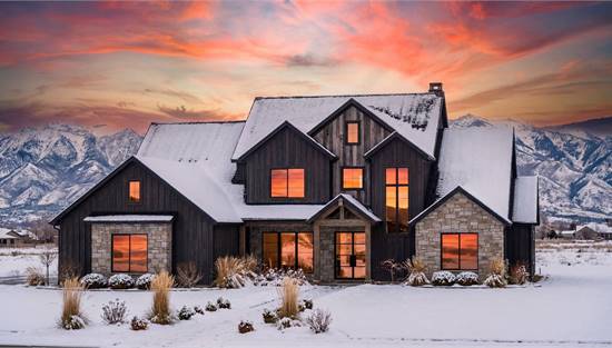 Stylish Farmhouse with Attached Garage