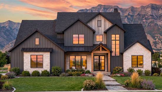 Stylish Farmhouse with Attached Garage