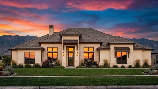 Charming European with Attached Garage