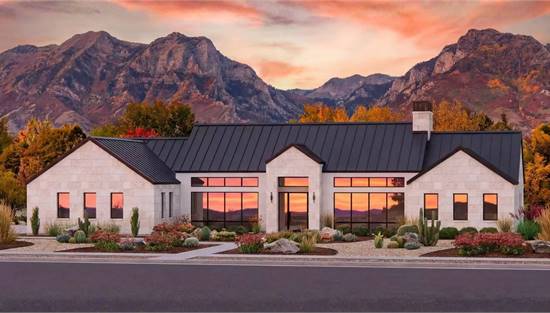 Stylish Farmhouse with Attached Garage