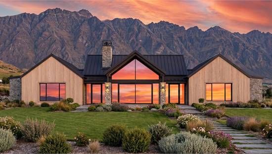 Stylish Scandinavian with Attached Garage