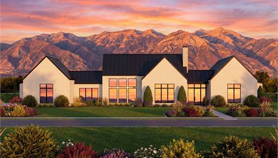 Stylish Scandinavian with Attached Garage