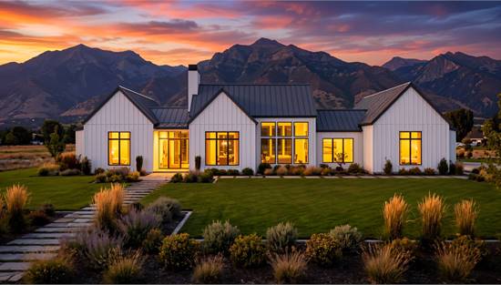 Cozy Scandinavian with Attached Garage