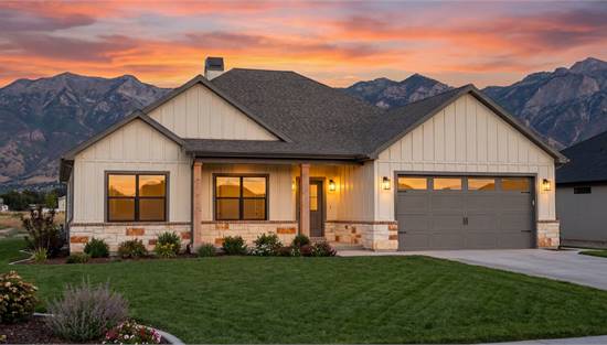 Stylish Country with Attached Garage