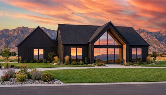 Elegant Scandinavian with Large Covered Porch Area