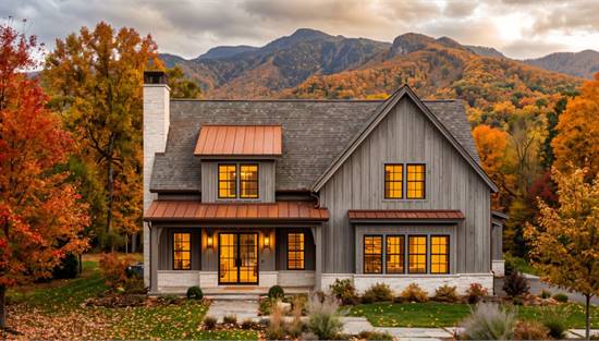 Beautiful Modern Farmhouse with Covered Front Porch