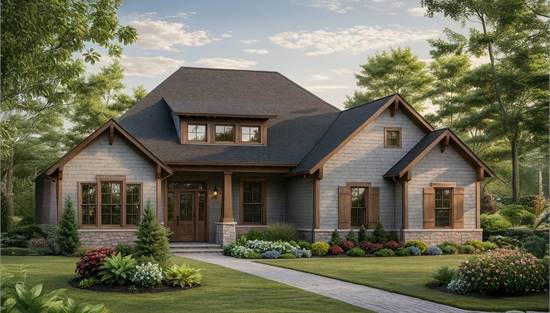 Stunning Craftsman with Covered Front Porch