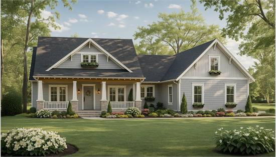 Charming Traditional Home with Covered Front Porch