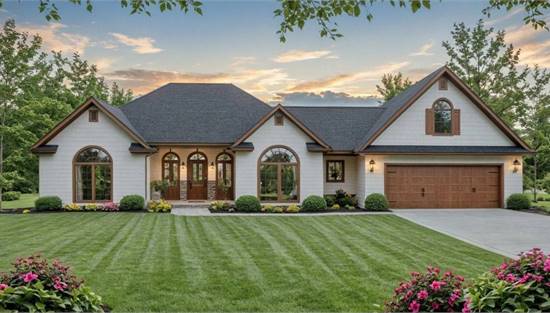 Enchanting Craftsman with Front Garage