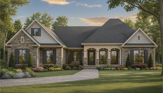 Charming Traditional House with Covered Entry