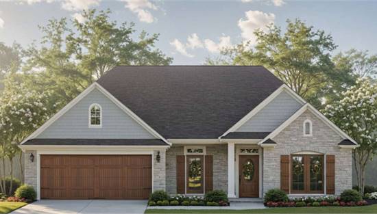 Stylish Farmhouse with Attached Garage