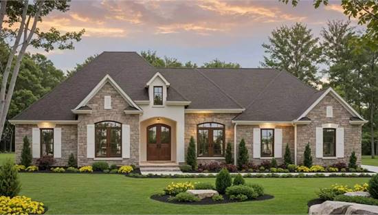 Charming French Country with Garage